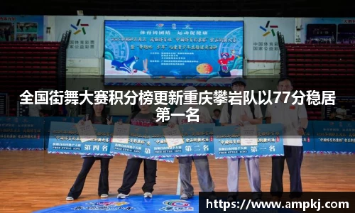 全国街舞大赛积分榜更新重庆攀岩队以77分稳居第一名